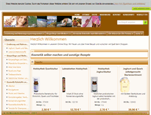 Tablet Screenshot of oekocare.de